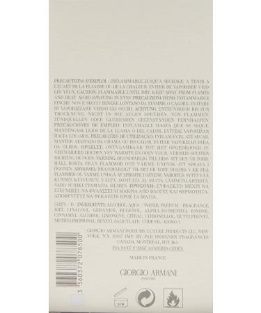 GIORGIO ARMANI Aqua Di Gio for Men Eau de Toilette Spray 6.7oz - Fresh Scent - Pack of 1 - Buy Online on GoSupps.com
