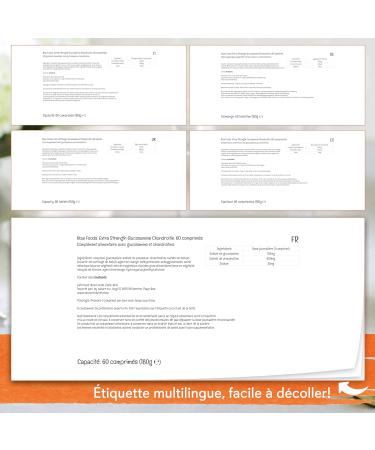 Now Foods Extra Strength Glucosamine & Chondroitin 60 Tablets Lab Tested Soy Free Gluten Free Non-GMO - Buy Online on GoSupps.com