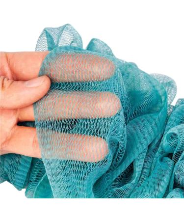 Veewon Long Handle Bath Brush Back Scrubber Shower Body Sponge - Beige - Buy Online on GoSupps.com