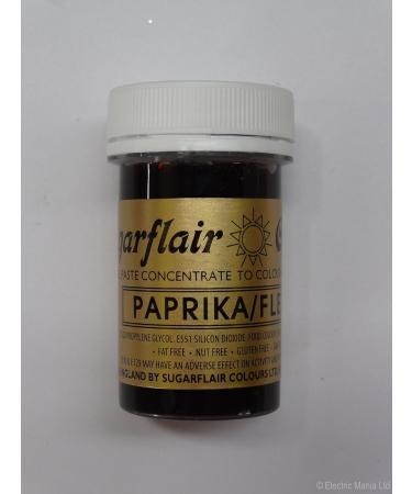 Paprika Spectral Paste by Sugarflair 25g - Buy Online on GoSupps.com
