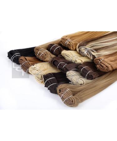 XXL Clip In Hair Extensions Set - Straight 60cm #8 Light Brown Hairpieces for Volume & Length - Buy Online on GoSupps.com