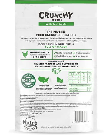 Nutro Crunchy Natural Biscuit Dog Treats - Healthy, Tasty Snacks for Dogs - Buy Online on GoSupps.com