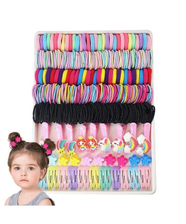 Hair Accessories Set Hair Ties Set | Ponytail Holders Multicolor Hair Bands | Multicolor Hair Ties Fashionable Hair Tail Tools For Girls Women B131