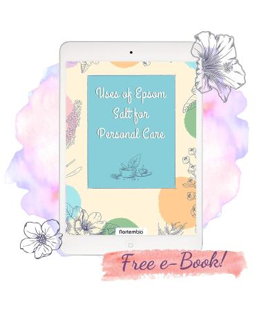 Nortembio Epsom Salt Set - Aromatherapy Trio (Cinnamon Jasmine Rose) | Hydrated with Vitamin C & E | 3 x 430g | E-book Included | Perfect for Floating Therapy - Buy Online on GoSupps.com