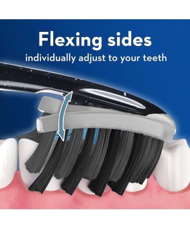 Oral-B Power Pro-Flex Charcoal Manual Toothbrush Soft 4 Count - Buy Online on GoSupps.com