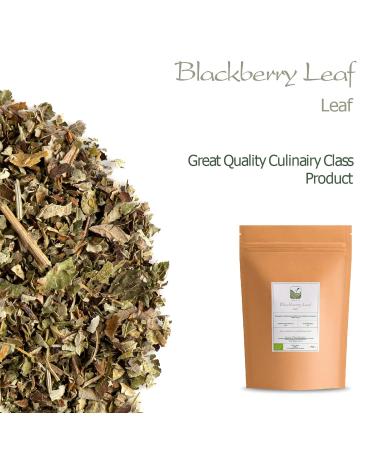 Organic Blackberry Leaf Tea - Dried Boden Tea 200g | Premium TiSane Blend - Natural Wellness - Buy Online on GoSupps.com