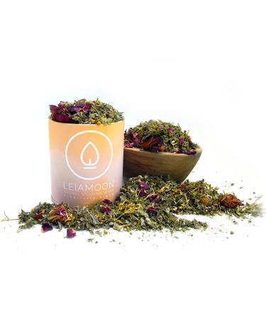 Leiamoon - Yoni Steam Herbs Blends V Steam Kit for Cleansing, Fertility, and Receptivity Up to 11 Steams, Made in USA Creativity Blend 3.1"w x 3.5"h (Pack of 1)