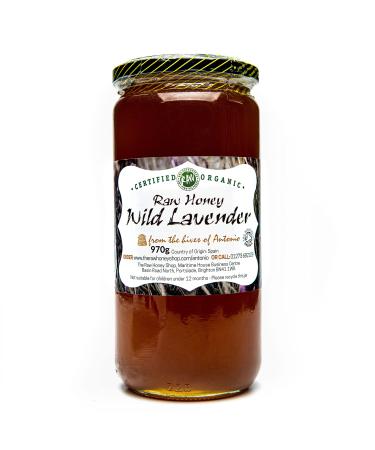 Antonio's Raw Certified Organic Wild Lavender Honey |Pure Wilderness Honey |Unpasteurised |Single Origin |The Raw Honey Shop |(970g) Wild Lavender 1 kg (Pack of 1) - Buy Online on GoSupps.com