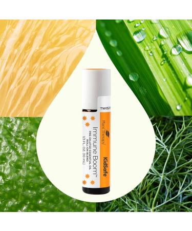 Plant Therapy Immune Boom KidSafe Essential Oil Roll-On 10 mL | 100% Pure Therapeutic Grade for Kids - Buy Online on GoSupps.com