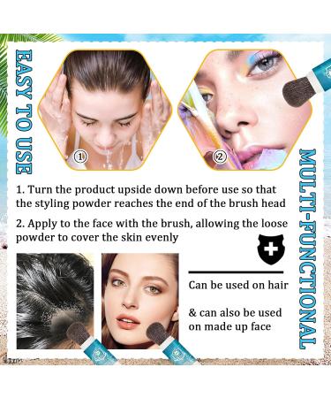 Mineral Face Sunscreen Setting Powder | SPF 50+ Waterproof Oil Control - Lightweight Brush-On Sunscreen for All Skin Types - Buy Online on GoSupps.com