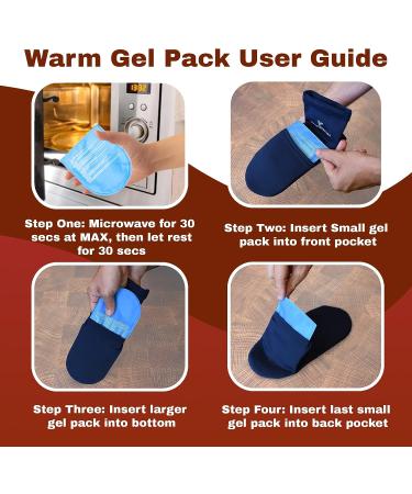 Human Intentions Cold Therapy Socks - Pain Relief for Feet - Neuropathy, Arthritis, Diabetes, Plantar Fasciitis - Ice Socks for Edema, Chemotherapy - 2 Socks, 6 Gels (Large) - Buy Online on GoSupps.com