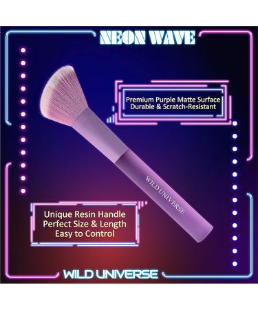 Wild Universe Angled Blush Brush - Professional Travel Makeup Tool for Blush & Bronzer - Buy Online on GoSupps.com