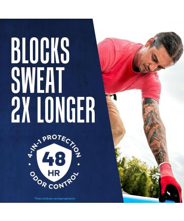 Right Guard Sport Invisible Solid Antiperspirant & Deodorant | 4-in-1 Protection for Men | 48-Hour Odor Control Fresh Scent 2.6 oz. (6 count) NEW - Fresh - Buy Online on GoSupps.com