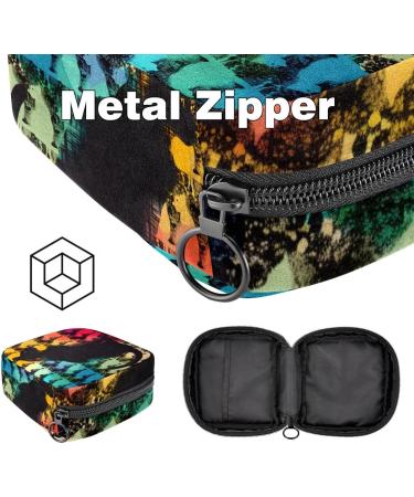 MuooouM Cat Silhouette Storage Bag for Women - Portable Menstrual Cup & Bandage Organizer 4.7x6.6 in - Perfect for Teens & Girls - Buy Online on GoSupps.com