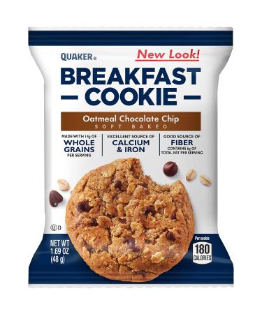 Quaker Breakfast Cookies Oatmeal Chocolate Chip 10.1oz (288g) - Pack of 6 - Buy Online on GoSupps.com