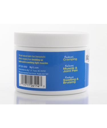 MagneSport Balm Mg12 8 oz - Natural Pain Relief Balm | Fast-Acting Formula - Buy Online on GoSupps.com