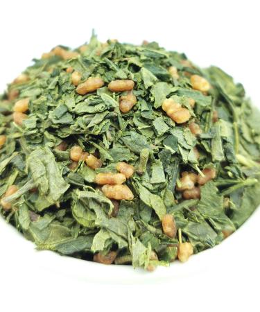  TeaClub Genmaicha Loose Tea 100g Japanese Green Tea with Rice Kirishima Japan Green Tea Teaclub Green Tea - Buy Online on GoSupps.com