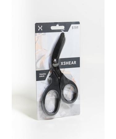 XSHEAR 7.5 Black Titanium Coated Trauma Shears for Paramedics, EMTs, Nurses - Durable Medical Scissors for Emergency Healthcare - Buy Online on GoSupps.com