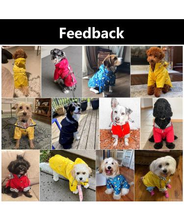 Buy Minezi Waterproof Dog Coat - Zipper Reflective Buttons Adjustable Strap Removable Hood - Large Black (Breast Size 60-69cm) | International Shipping Available - Buy Online on GoSupps.com