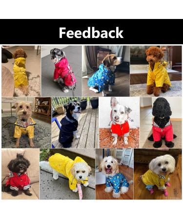 Minezi Waterproof Dog Coat - Adjustable Reflective Removable Hood | Rosa-Xs Pink (38-42cm) - International Shipping - Buy Online on GoSupps.com