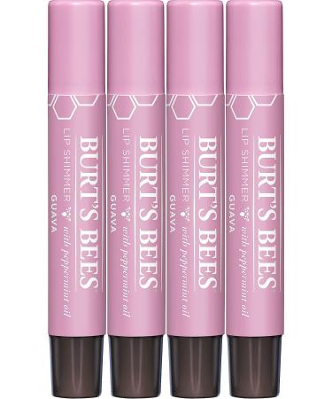 Burt's Bees Lip Shimmer Guava 2.7 ml Tubes (4-pack) (Lip Makeup) - Buy Online on GoSupps.com