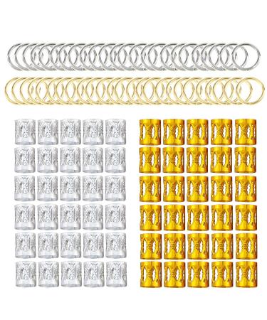 ZTWEDEN 210PCS Aluminum Hair Coil Dreadlocks Beads - Hair Cuffs, Braids Clips, Braid Jewelry for Braids Accessories | Hair Decoration - Buy Online on GoSupps.com