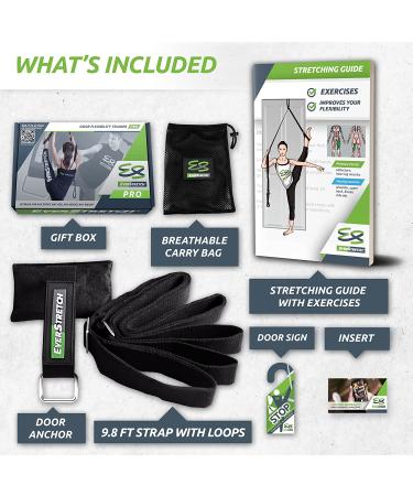 EverStretch Leg Stretcher PRO - Over The Door Flexibility Trainer for Ballet, Dance, Martial Arts | Professional Stretching Equipment - Buy Online on GoSupps.com