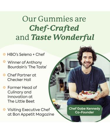 Plant People - WonderDay Mushroom Gummies Mini | Daily Gummy Multi Support for Whole Body Balance, Mood, De-Stress, Energy, Immune and Gut Health | Natural, Vegan, Non-GMO | Trial Size - Buy Online on GoSupps.com