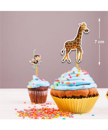 Seyal Jung Safari Cupcake Topper - Buy Online on GoSupps.com