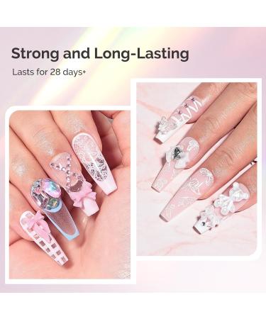 Buy MelodySusie Rhinestone Nail Glue - Strong Gel Adhesive for 3D Nail Designs (2 * 0.42 Fl Oz) - Perfect for Nail Gems and Rhinestones - Buy Online on GoSupps.com