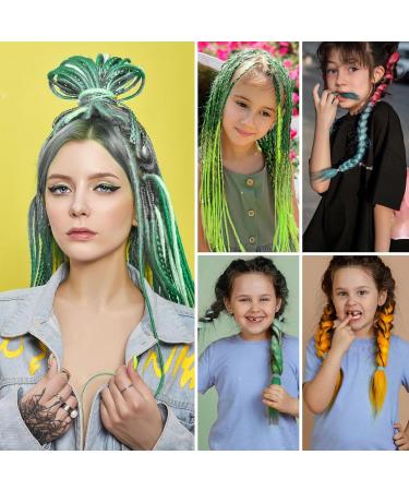 Ombre Braiding Hair Extensions - High Temperature Synthetic 24 Inch (Pack of 3) - B66-LSS | International Shipping Available - Buy Online on GoSupps.com