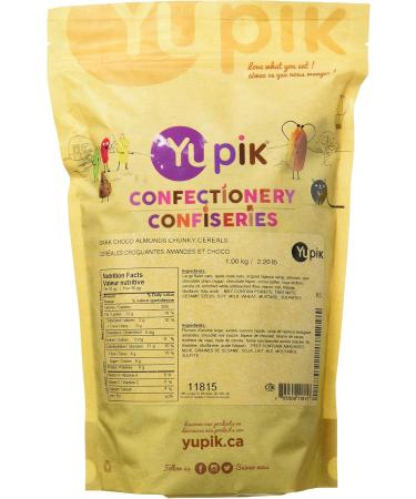 Yupik Dark Chocolate Almonds Chunky Cereals Oats Almonds Dark Chocolate 1Kg - Buy Online on GoSupps.com
