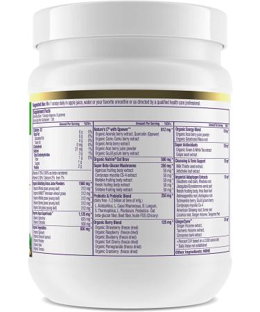 Buy Paradise Herbs ORAC Energy Greens 25.6 oz - Antioxidant Superfood Powder - Buy Online on GoSupps.com