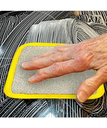 Multipurpose Dishwashing Rags - Double Layer Wipes Dish Cloths Cleaning Rags Sponge Reusable Dish Washing Scrubbers Cleaning Towels Dish Cloth for Kitchen Bathroom - Buy Online on GoSupps.com