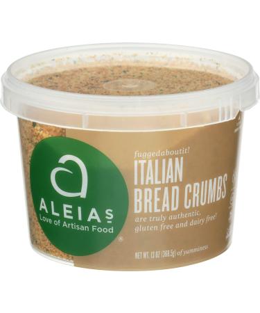 ALEIAS GLUTEN FREE BAKERY Italian Bread Crumbs, 13 OZ