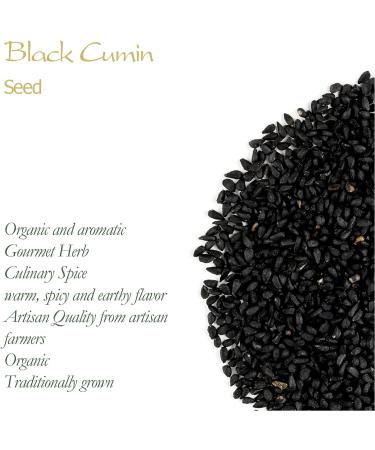 Organic Black Cumin Seed Nigella Sativa - Gourmet Quality 100g - Buy Online on GoSupps.com