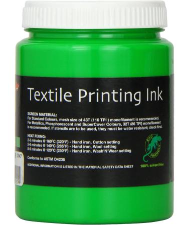 Permaset Aqua Supercover 300ml Mid Green (P005407) - Vibrant and Long-Lasting Fabric Paint - Buy Online on GoSupps.com