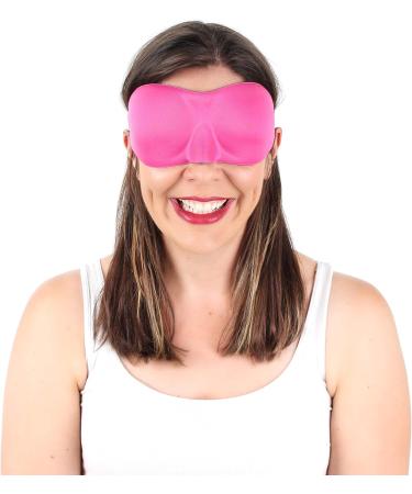 Wild Essentials Sweet Dreams Sleep Mask Kit - Pink with Travel Pouch and Earplugs - Buy Online on GoSupps.com