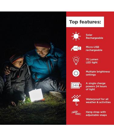 LuminAID PackLite Nova USB Solar Inflatable Waterproof Light Bright White - Buy Online on GoSupps.com