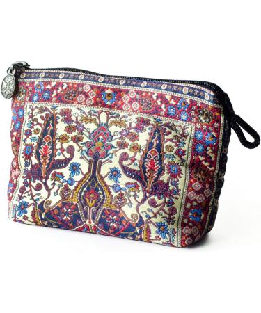 Orientalischer Teppich Kosmetiktasche | Clutch & Make-up-Tasche im Quchan-Design f r internationale K ufer - Buy Online on GoSupps.com