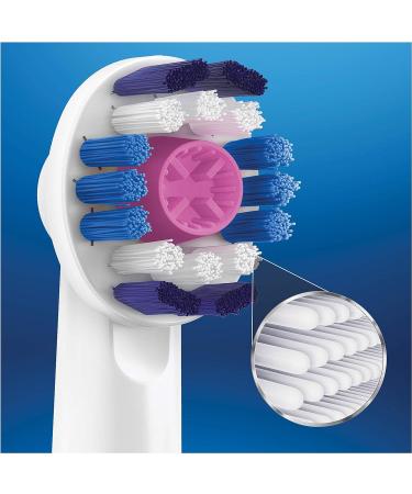 Oral-B Braun 3D White Electric Toothbrush Replacement Head - Pack of 3 Refill Brushes - Buy Online on GoSupps.com