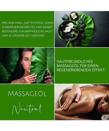 Danichou 250ml Unscented Massage Oil for Sensitive Skin | 100% Natural Jojoba & Almond Oil | Regenerating Care for Tight Skin | Vital Rich Body Oil | International Shipping Available - Buy Online on GoSupps.com