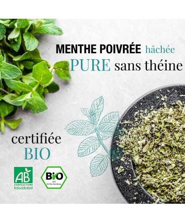 ORIGEENS ORGANIC PEPPERMINT LEAVES 150g | Dried Mint for Iced Tea and Cooking | Loose Leaf Infusion - Buy Online on GoSupps.com