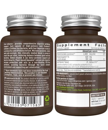 Daily Vitamin D3 + Live Cultures+ Lab4 Probiotics Bundle 365 2000iu Vitamin D3 Tablets + 25 Billion CFU Lactobacillus Acidophilus & Bifidobacterium with Non-Bloating Prebiotic by Igennus - Buy Online on GoSupps.com
