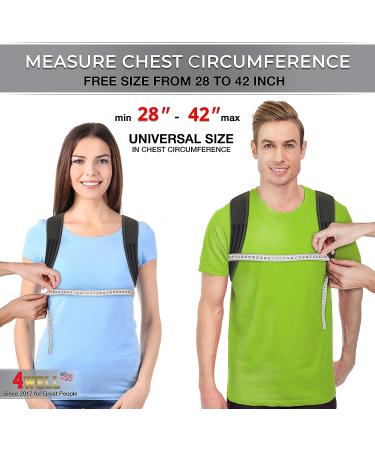 Posture Corrector for Women & Men - Comfortable Brace for Spinal Alignment & Support - Buy Online on GoSupps.com