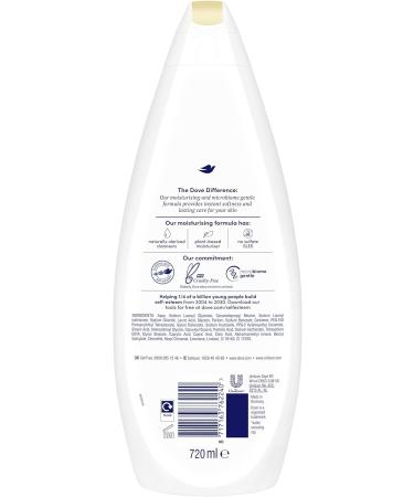 Dove Nourishing Silk Body Wash microbiome-Gentle for softer smoother skin after one shower 720 ml (Pack of 2) Mild 720 ml (Pack of 2) - Buy Online on GoSupps.com