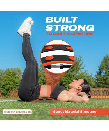 Adjustable Back Stretcher for Lower Back Pain Relief | Back Cracker for Sciatica & Herniated Disc | Lumbar Stretcher - Max 220 lbs Capacity - Buy Online on GoSupps.com