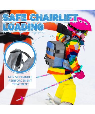 Yoz&Papa Kids Ski & Snowboard Harness Trainer Backpack - Blue-1 | Learn to Ski with Toddler Support - Buy Online on GoSupps.com