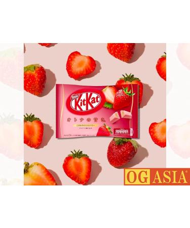  OG ASIA Kitkat Chocolate Bars - Strawberry and Matcha - from Japan - OG ASIA - 2 x 111g - Buy Online on GoSupps.com