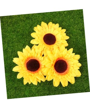 Zerodeko 18 Pcs Sunflower Decor Artificial Sunflower Home D cor Real Looking Fake Sunflower Bling Decor Fake Corn False Flowers Artificial Flower Mini Woven Baskets Craft Set 10cm - Buy Online on GoSupps.com